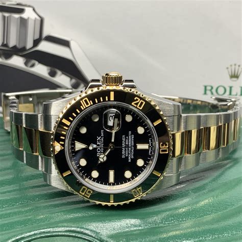 rolex sub yellow gold|Rolex submariner 18kt white gold.